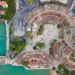 Discovery Bay Plaza from Above 01